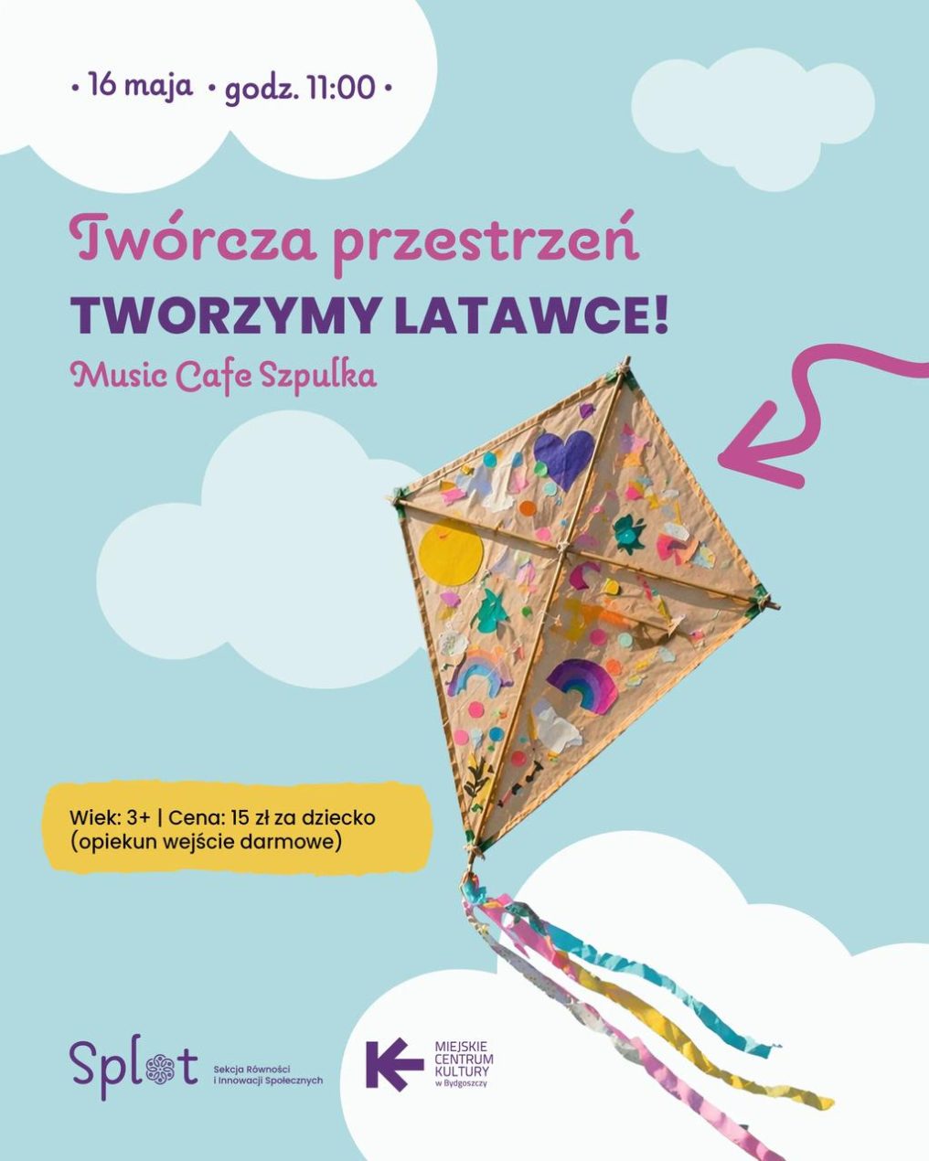 Ilustracja do wpisu: Warsztaty „Twórcza przestrzeń – tworzymy latawce!”