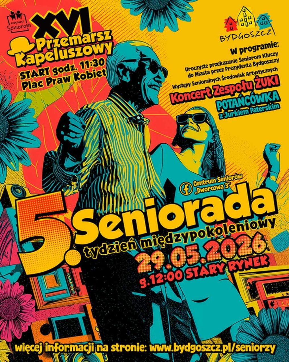 Ilustracja do wpisu: 5. Seniorada w Bydgoszczy