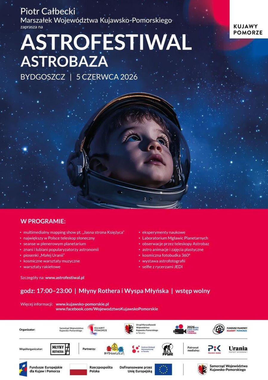 Ilustracja artykułu: Astrofestiwal – Astrobaza – Bydgoszcz