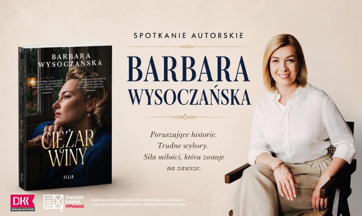 Ilustracja do wpisu: Spotkanie z Barbarą Wysoczańską w ramach