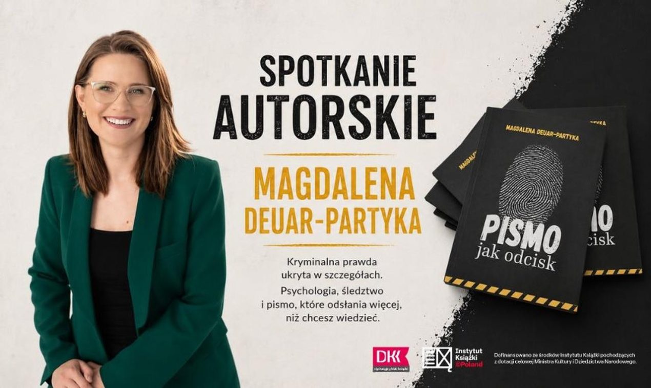 Ilustracja do wpisu: Spotkanie z Magdaleną Deuar-Partyką w ramach