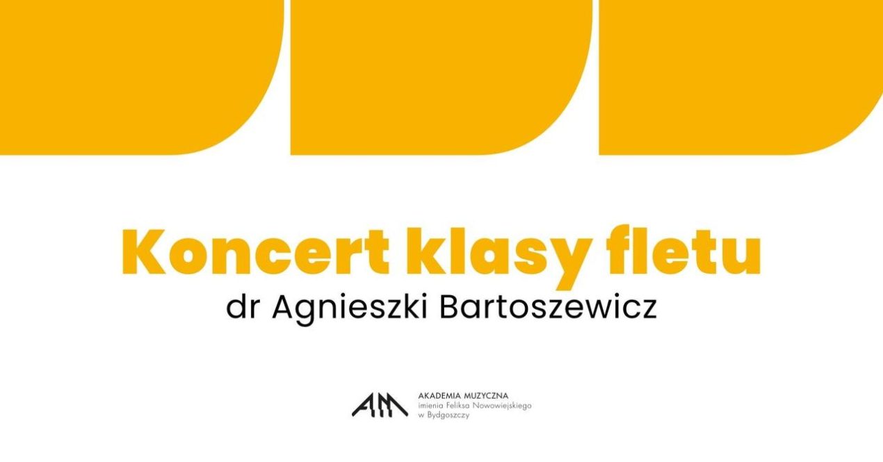 Ilustracja do wpisu: Koncert klasy flety dr Agnieszki Bartosiewicz