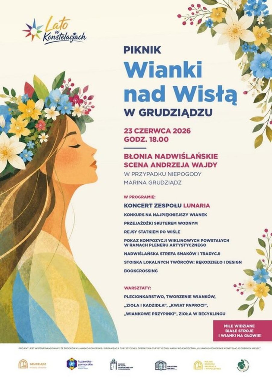 Ilustracja artykułu: Piknik „Wianki nad Wisłą w Grudziądzu”