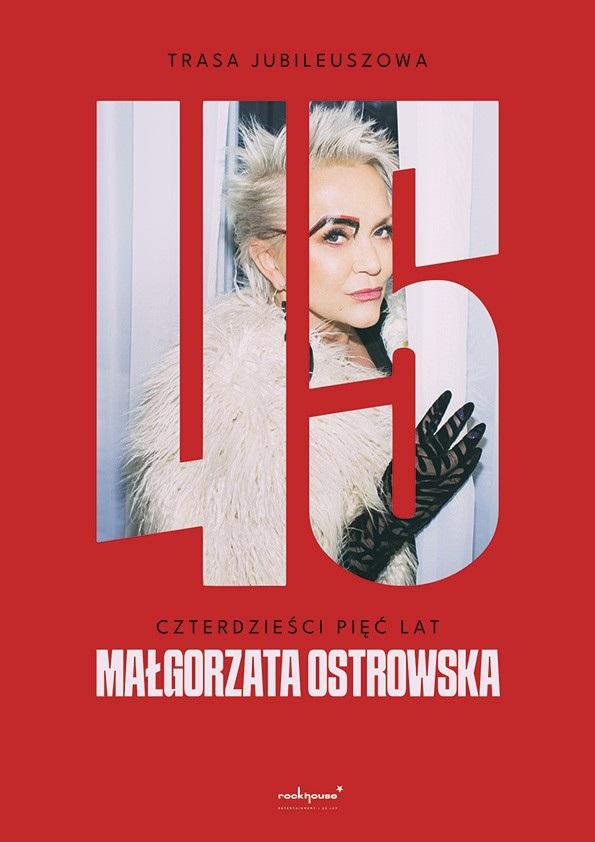 Ilustracja artykułu: Małgorzata Ostrowska 45 lat: koncert jubileuszowy