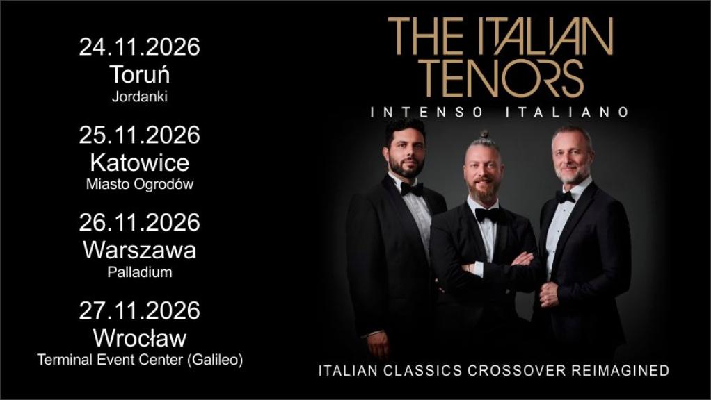 Ilustracja artykułu: Koncert – The Italian Tenors