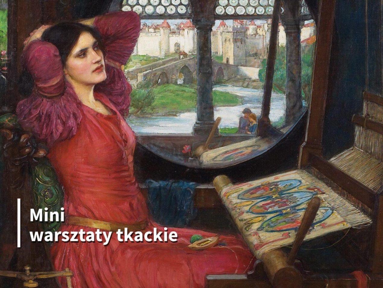 Ilustracja do wpisu: Warsztaty tkackie „Prosto z krosna”
