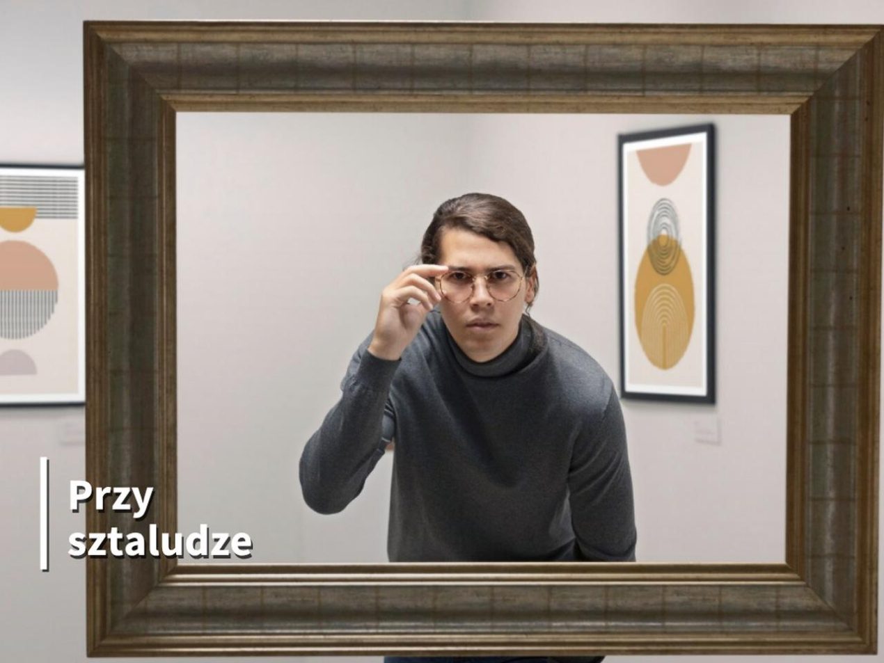 Ilustracja do wpisu: Warsztaty kreatywne, autoportret „Przy sztaludze”