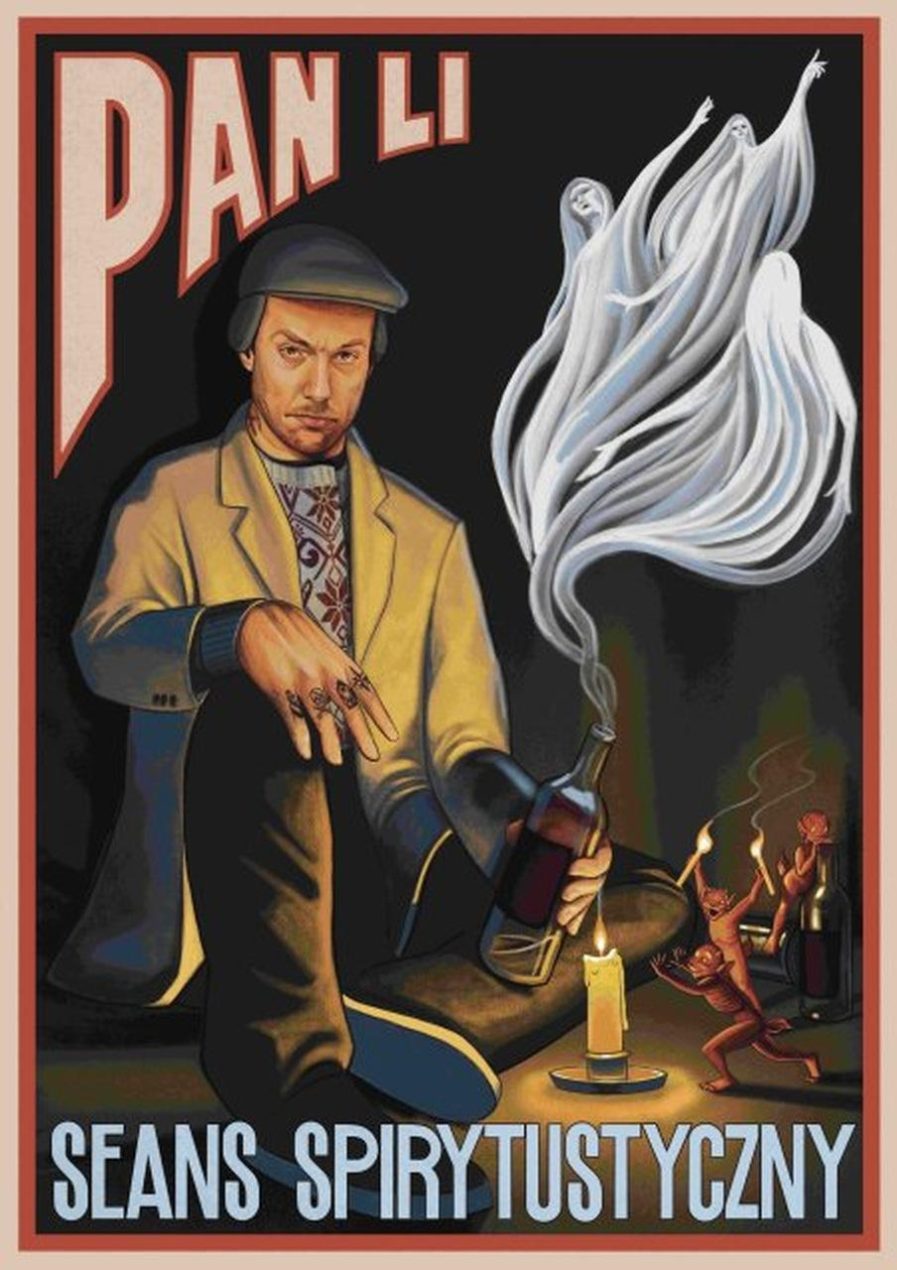 Ilustracja do wpisu: Stand-up – Pan Li „Seans Spirytustyczny”