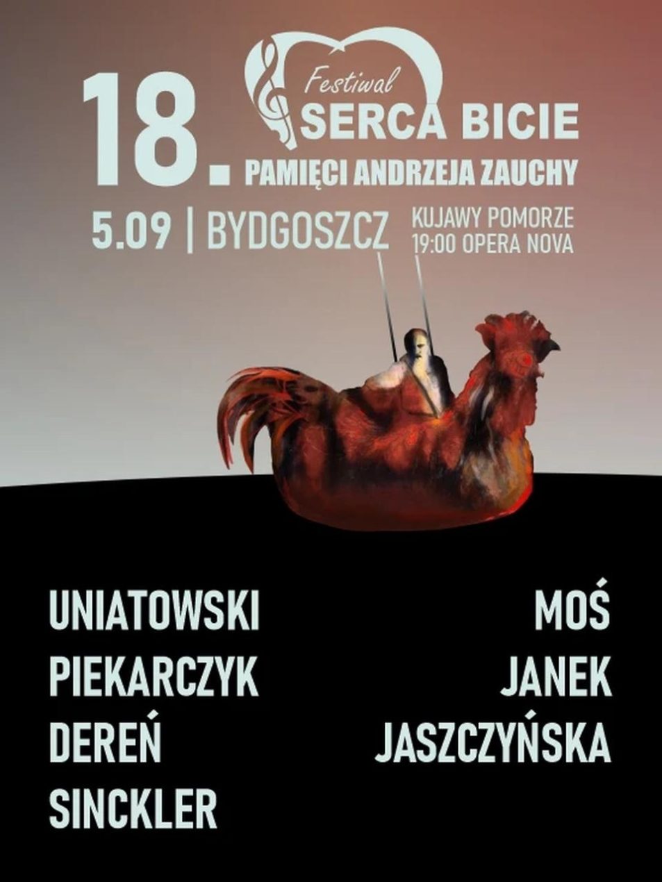 Ilustracja artykułu: 18. Festiwal „Serca Bicie” Pamięci Andrzeja