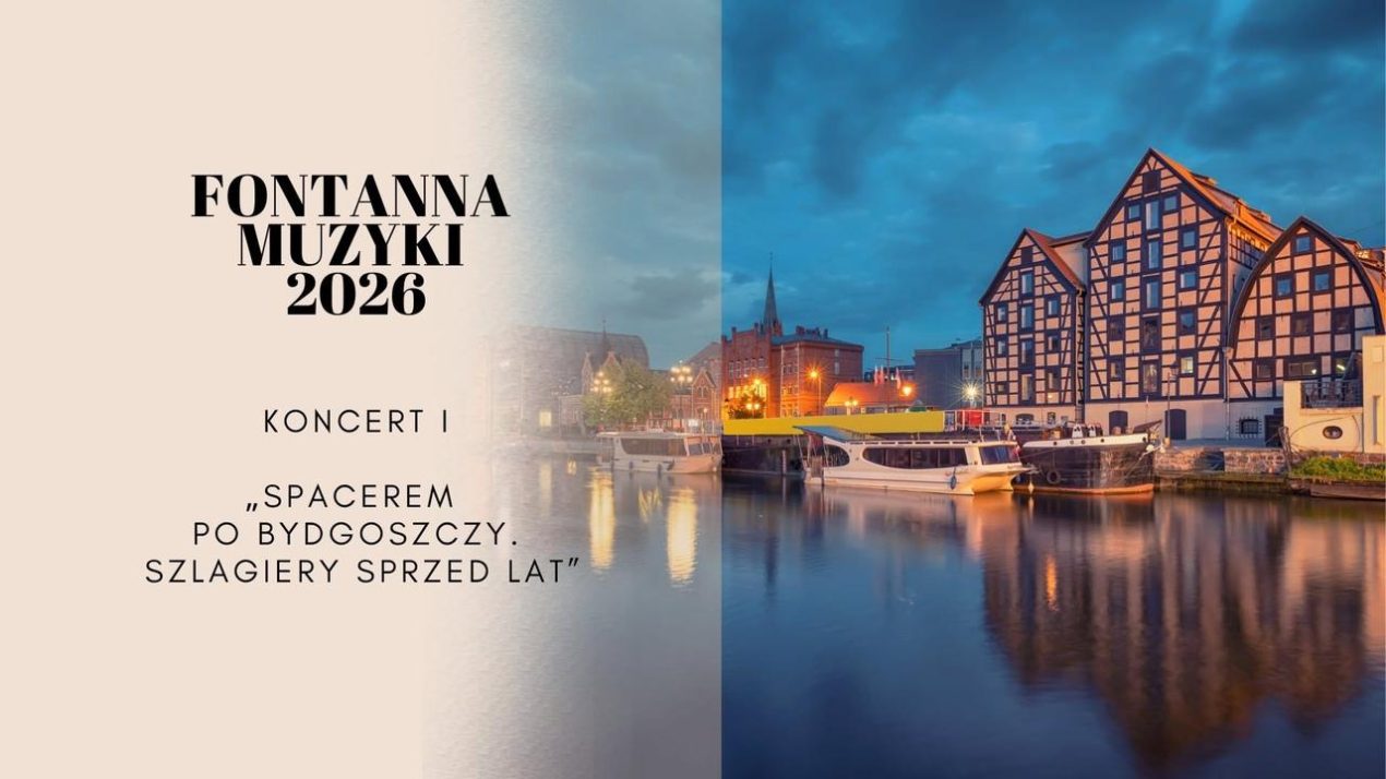 Ilustracja artykułu: Festiwal Fontanna Muzyki 2026 „Szlagiery sprzed