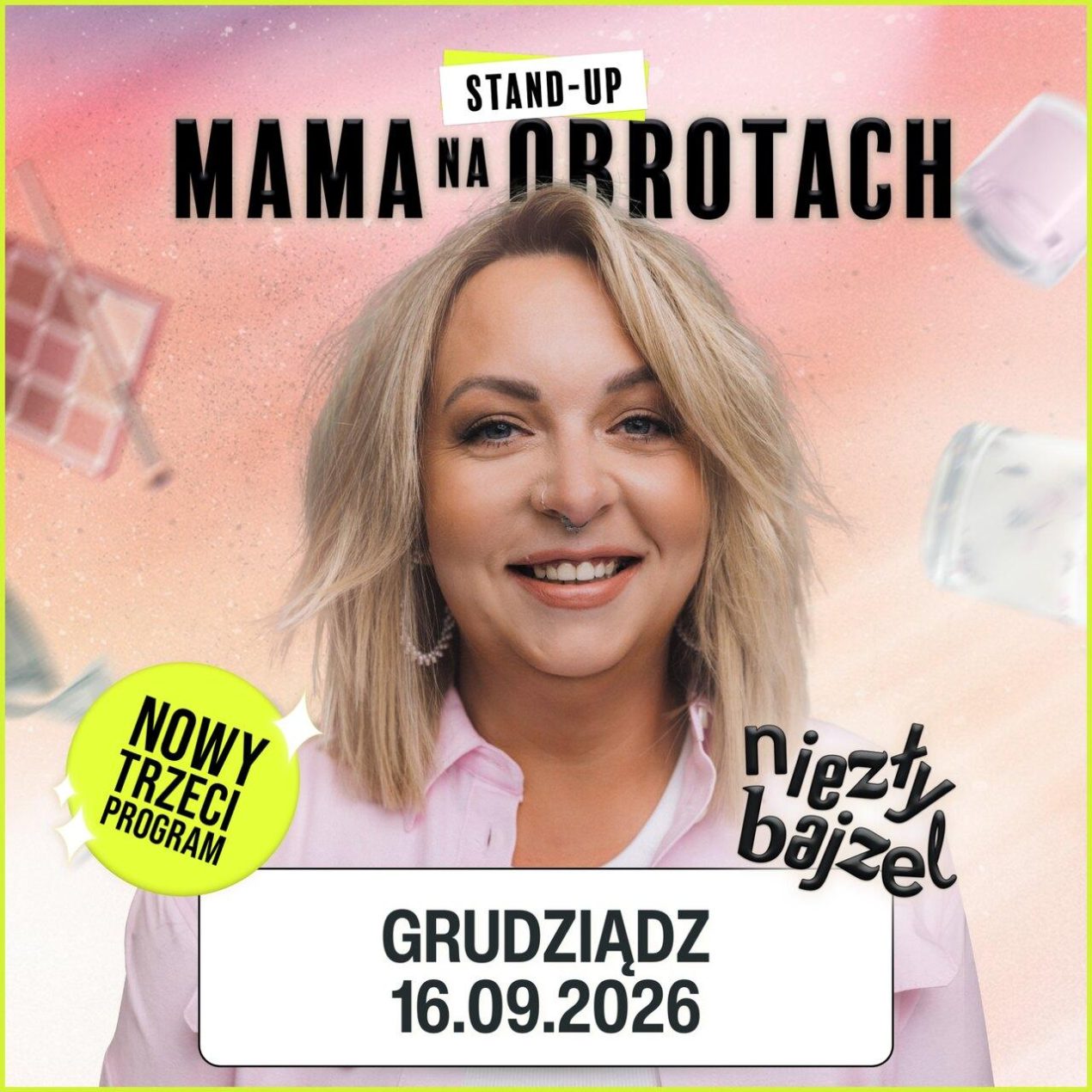 Ilustracja do wpisu: Stand-up – Mama Na Obrotach „Niezły