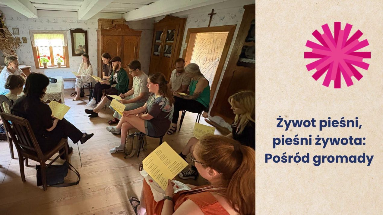 Ilustracja do wpisu: Żywot pieśni, pieśni żywota: Pośród gromady