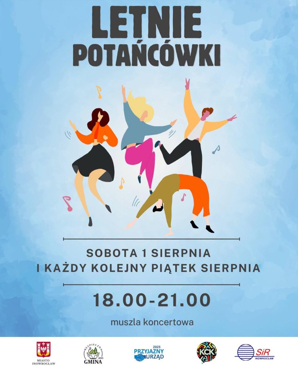 Ilustracja do wpisu: Letnia potańcówka w Parku Solankowym