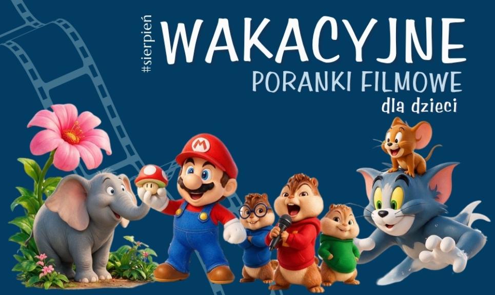 Ilustracja do wpisu: Wakacyjne poranki filmowe dla dzieci