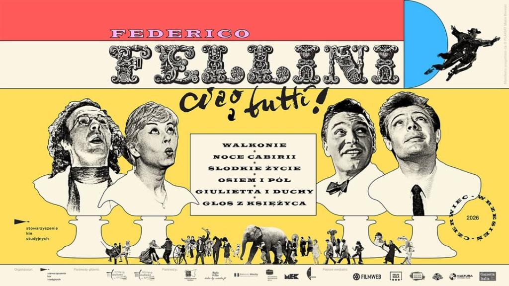 Ilustracja do wpisu: „FEDERICO FELLINI: ciao a tutti!” –
