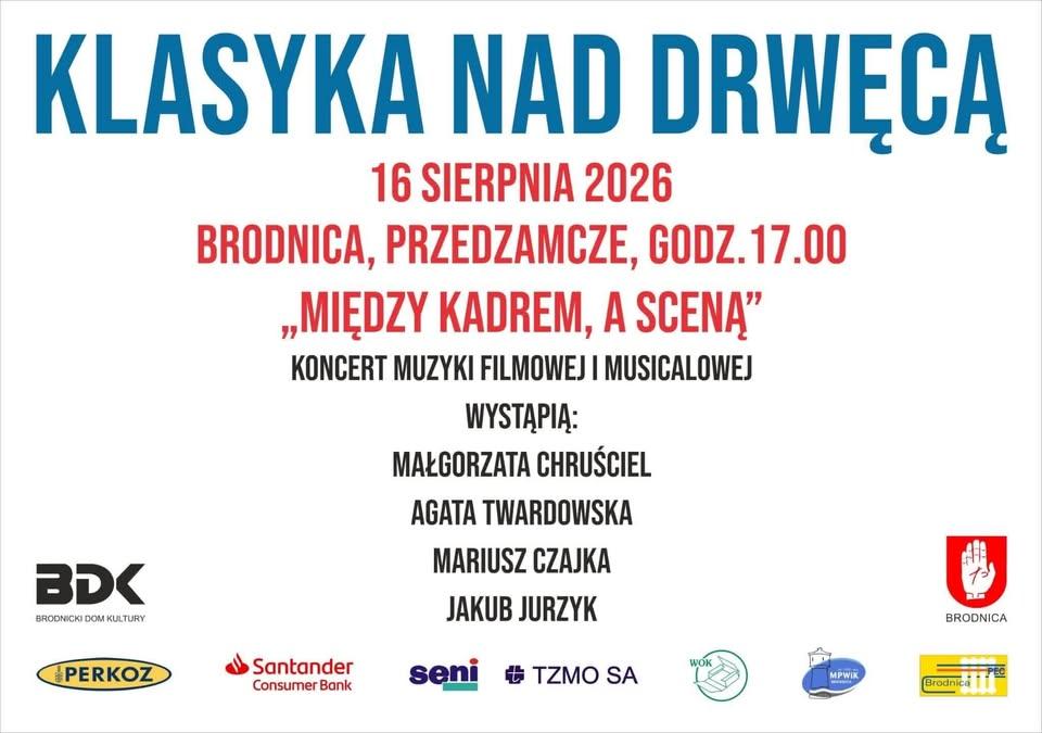 Ilustracja do wpisu: Klasyka nad Drwęcą / koncert „Między