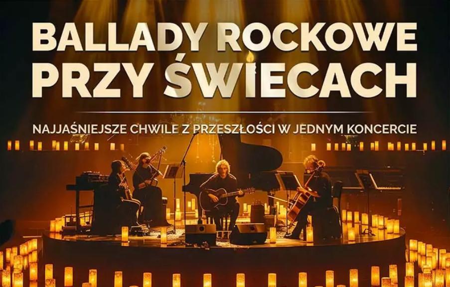 Ilustracja artykułu: Koncert „Ballady rockowe przy świecach”