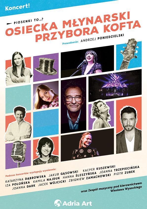 Ilustracja artykułu: Piosenki to…? – koncert Osiecka, Młynarski,