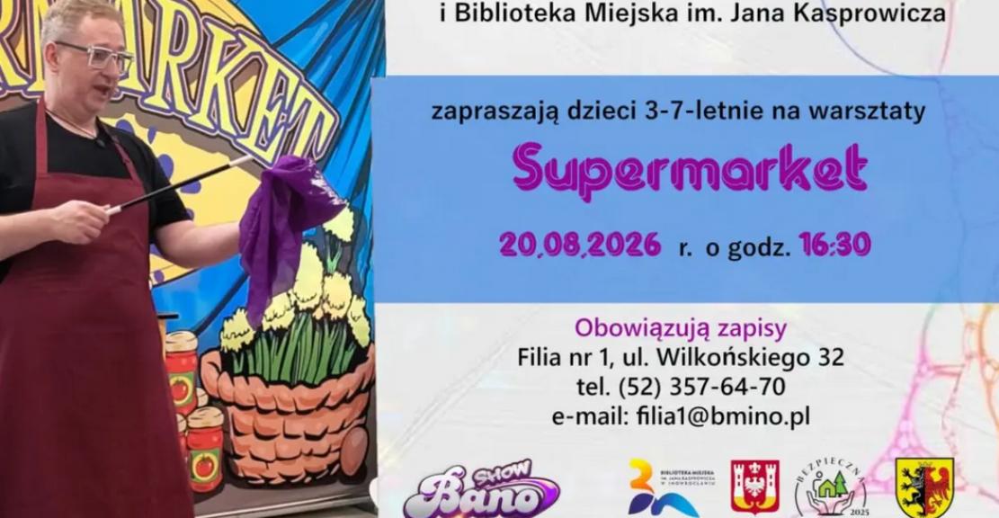 Ilustracja do wpisu: Bano Show Supermarket / Zajęcia dla