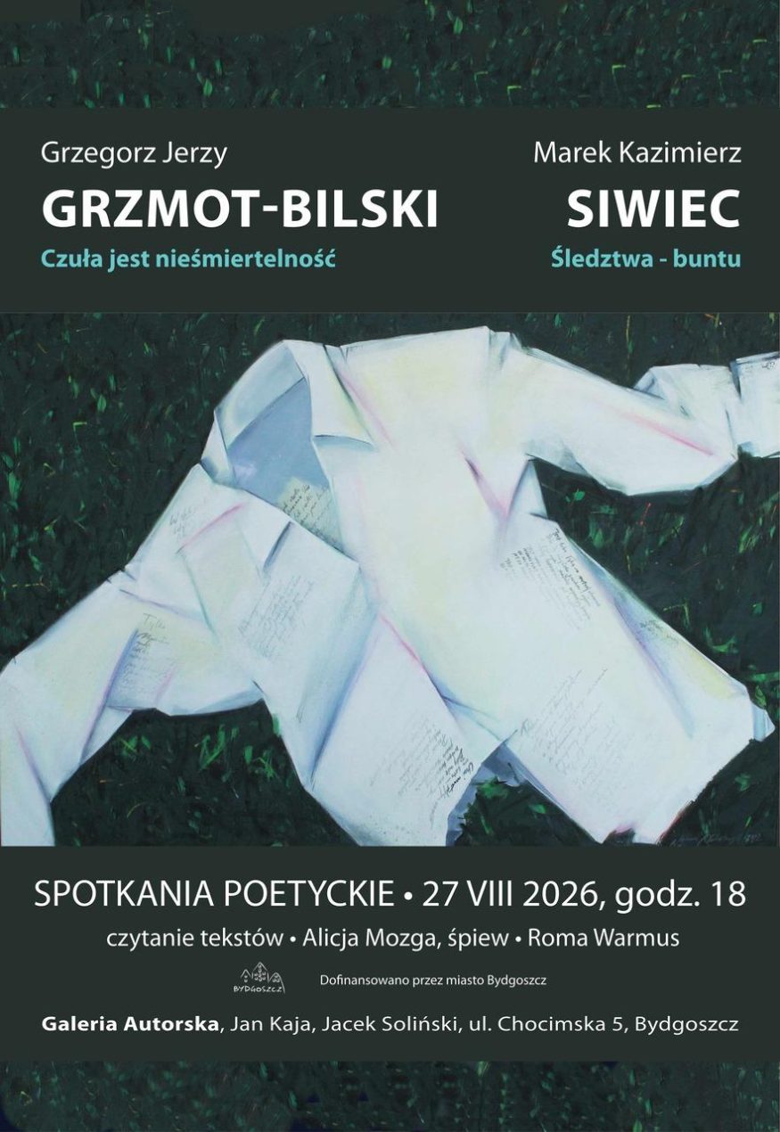 Ilustracja do wpisu: Spotkanie poetyckie z Markiem Kazimierzem Siwcem