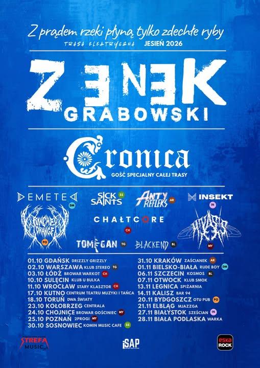 Ilustracja artykułu: Zenek Grabowski + Cronica – Trasa