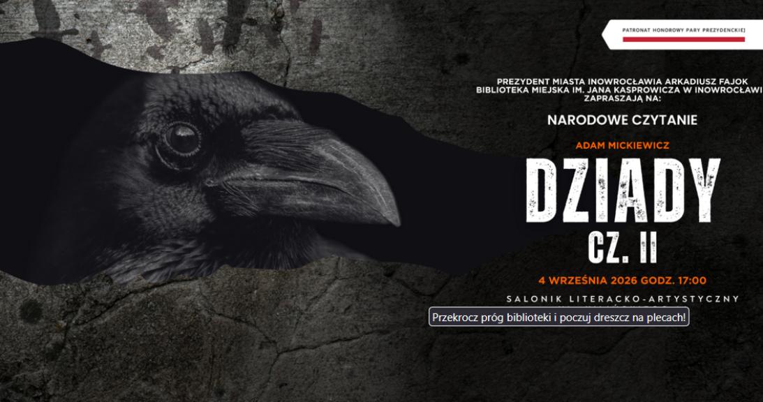 Ilustracja do wpisu: Narodowe czytanie – Dziady II