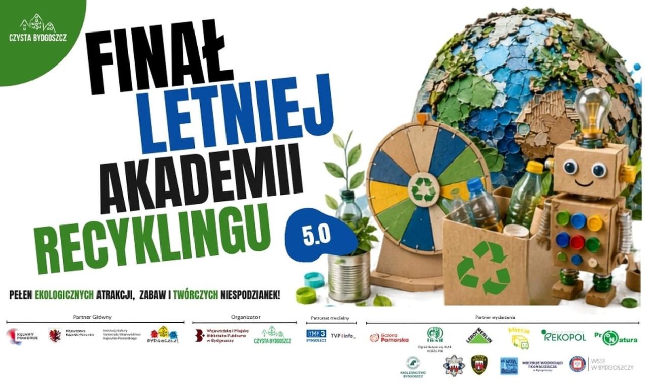 Ilustracja do wpisu: Finał Letniej Akademii Recyklingu w Bibliotece