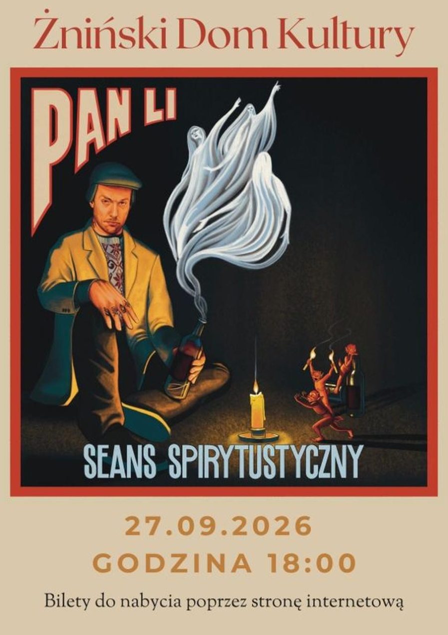 Ilustracja do wpisu: Stand-up – Pan Li „Seans Spirytustyczny”