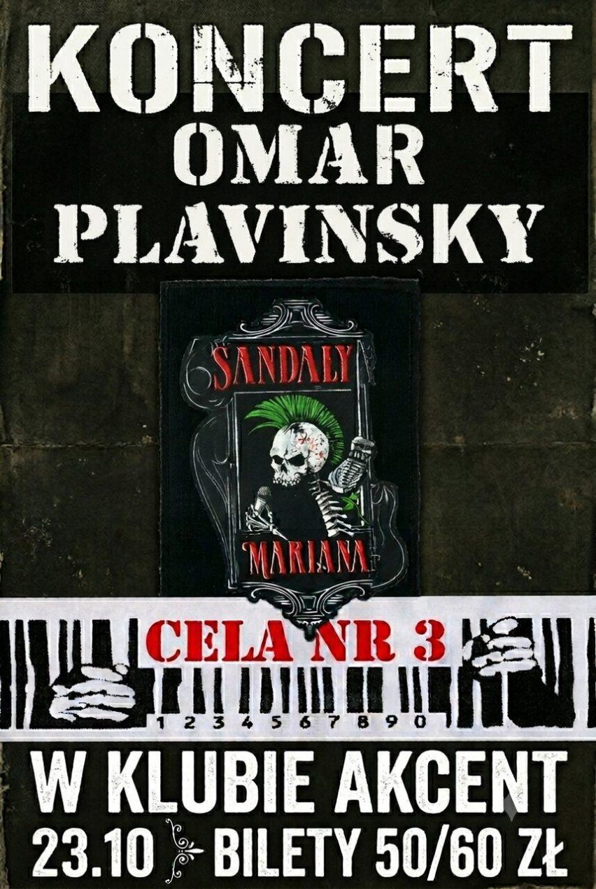 Ilustracja do wpisu: Cela nr 3, Sandały Mariana, Omar