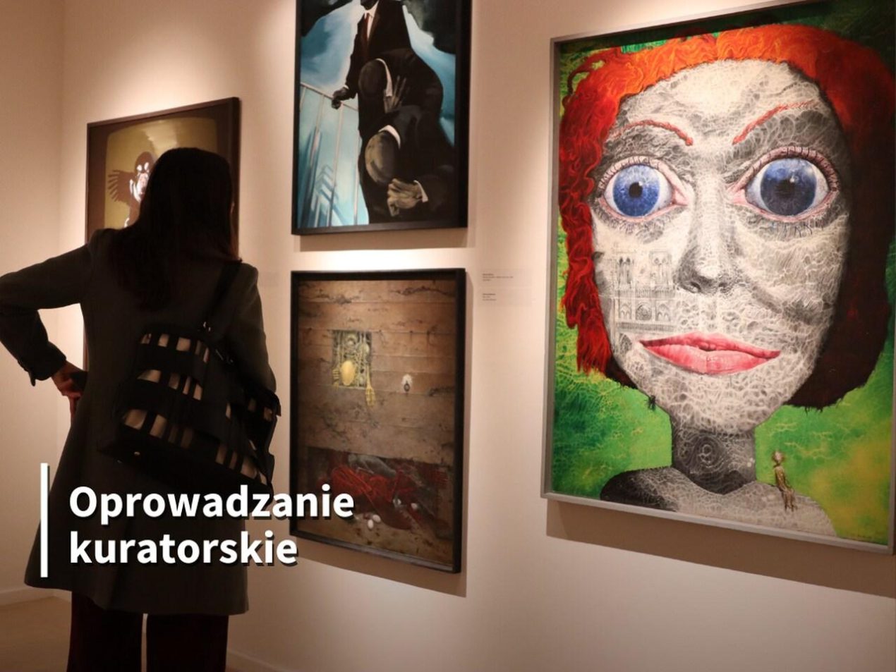 Ilustracja do wpisu: Oprowadzanie kuratorskie „Obrazy nie-/rzeczywistości. Między fikcją