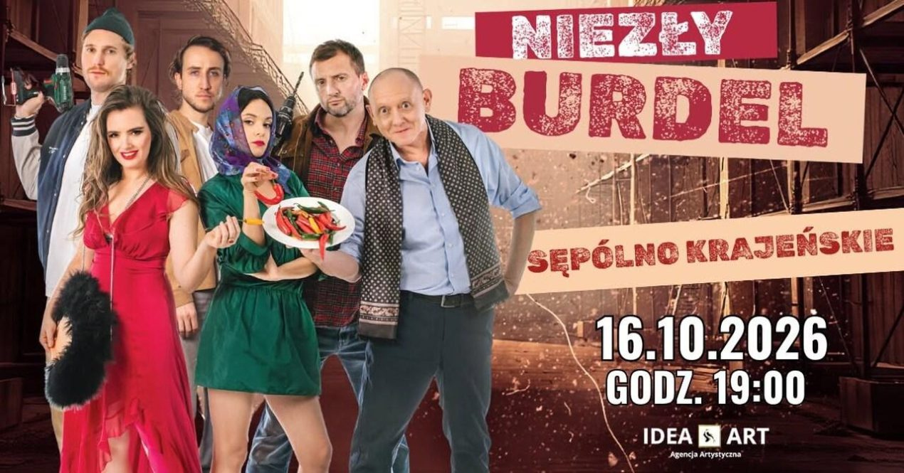 Ilustracja do wpisu: Spektakl „Niezły Burdel”