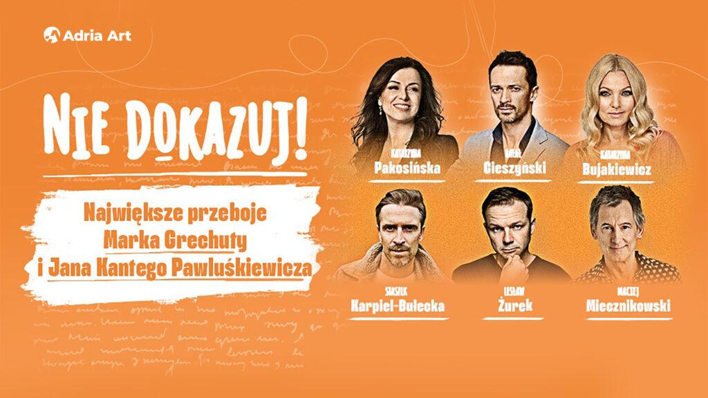 Ilustracja artykułu: Nie Dokazuj! Największe przeboje Marka Grechuty