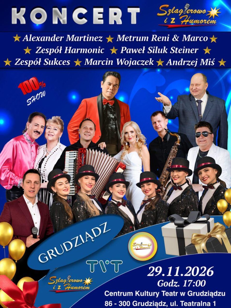 Ilustracja artykułu: Koncert Śląskich Gwiazd – Szlagierowo i