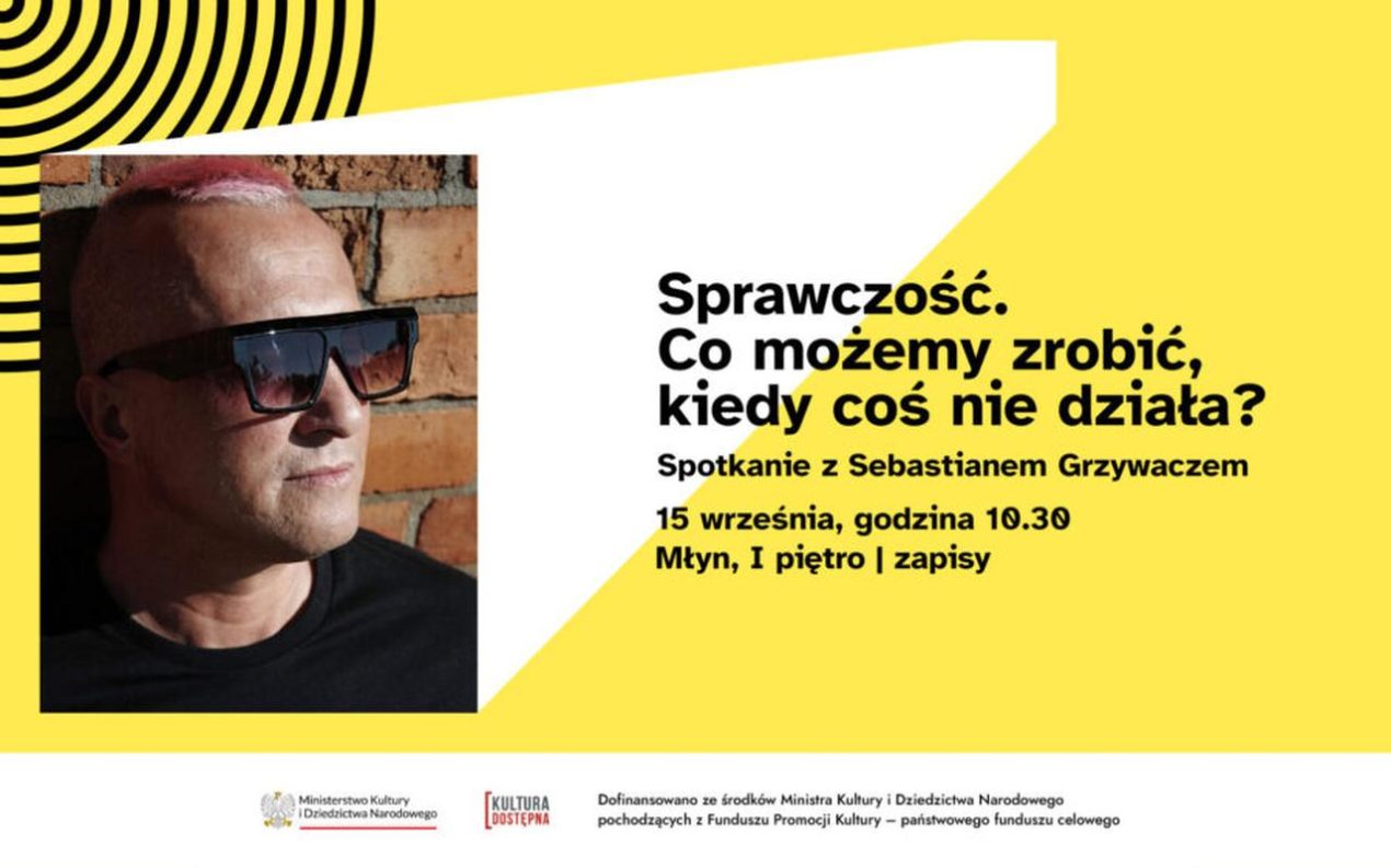 Ilustracja do wpisu: Spotkanie z Sebastianem Grzywaczem (Odlotowy Niewidomy)