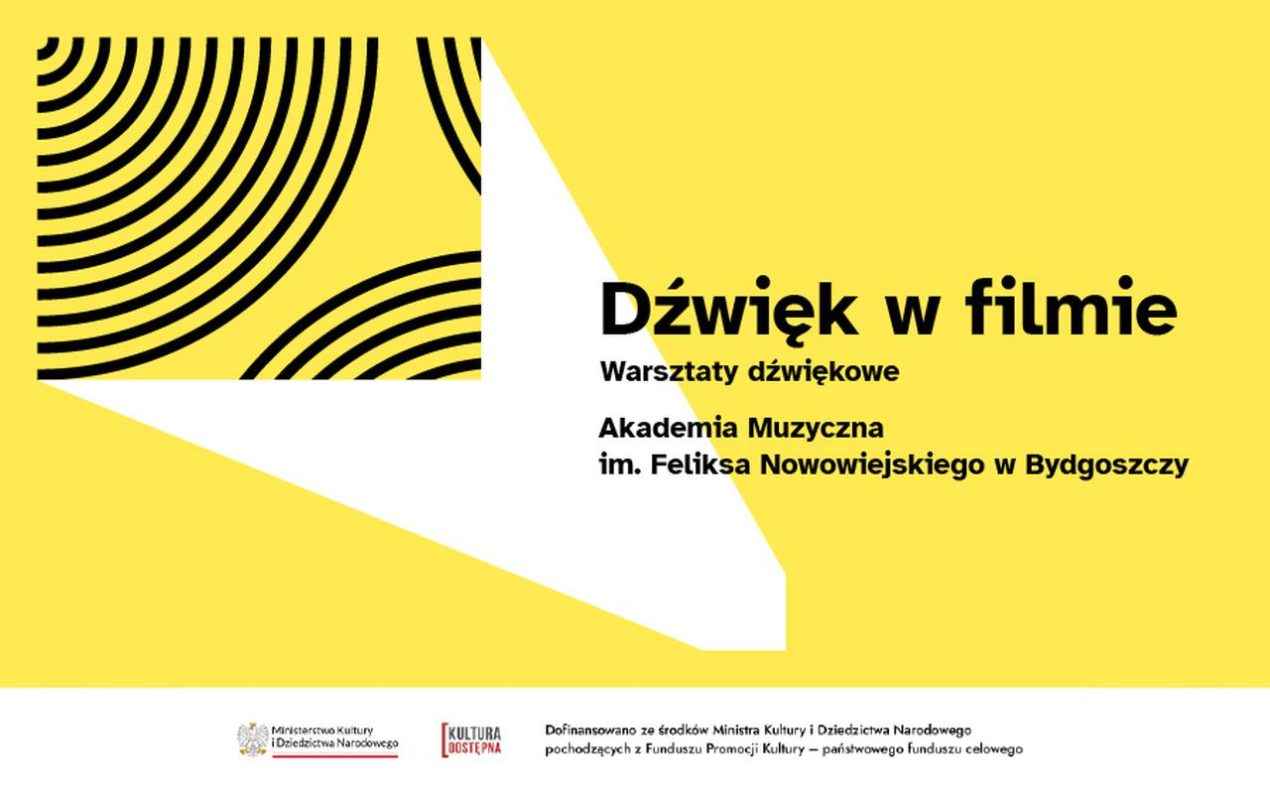 Ilustracja do wpisu: Warsztaty dźwiękowe „Dźwięk w filmie”