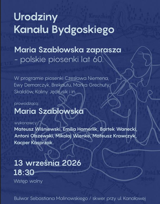 Ilustracja do wpisu: Urodziny Kanału Bydgoskiego – Maria Szabłowska