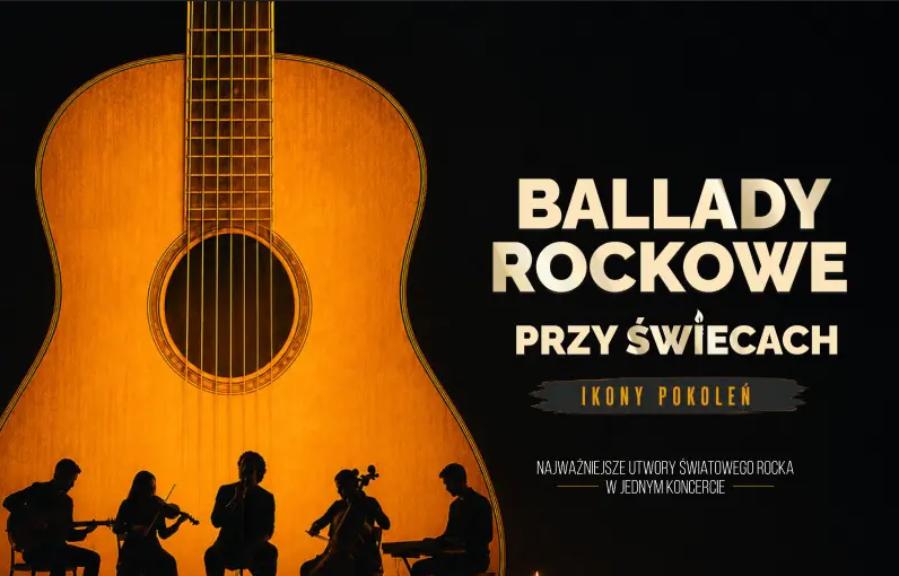 Ilustracja do wpisu: Koncert „Ballady Rockowe przy Świecach: Ikony