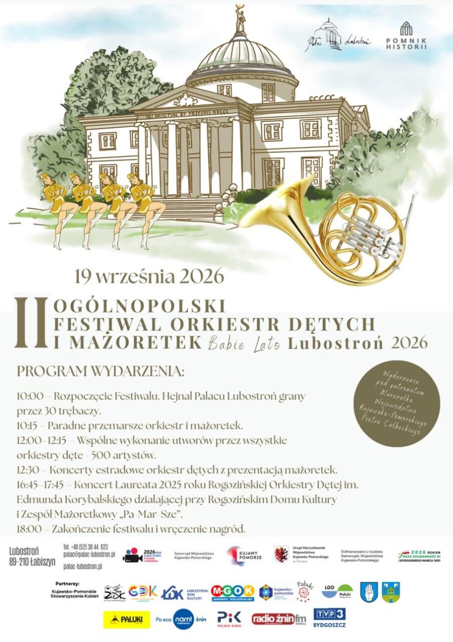 Ilustracja do wpisu: II Festiwal Orkiestr Dętych i Mażoretek