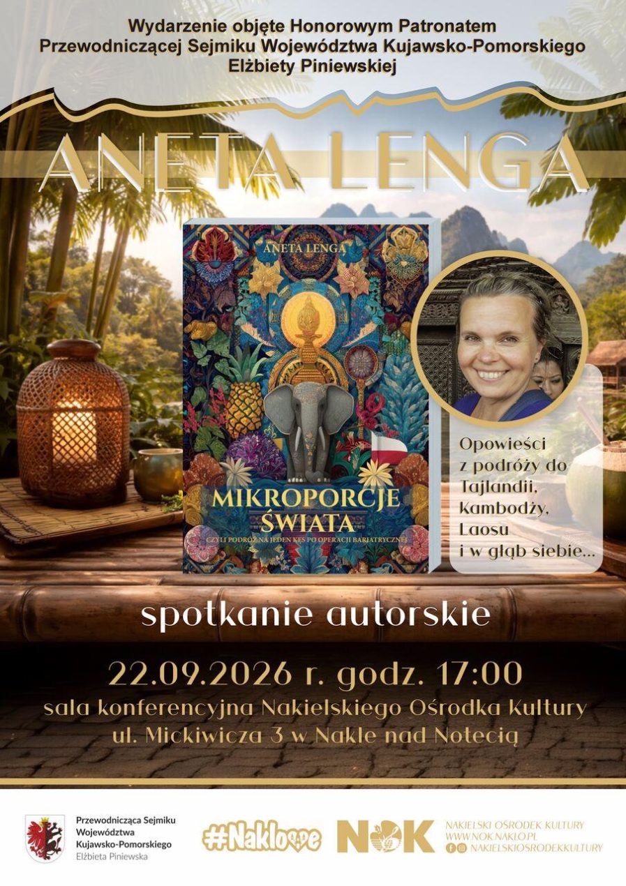 Ilustracja do wpisu: Spotkanie autorskie „Mikroporcje świata”