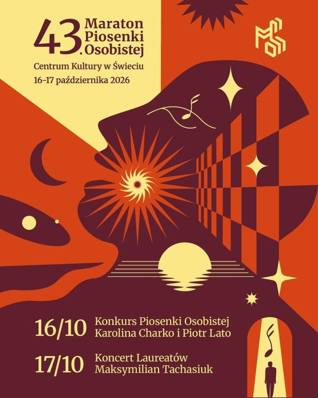 Ilustracja artykułu: 43. Maraton Piosenki Osobistej 2026 –