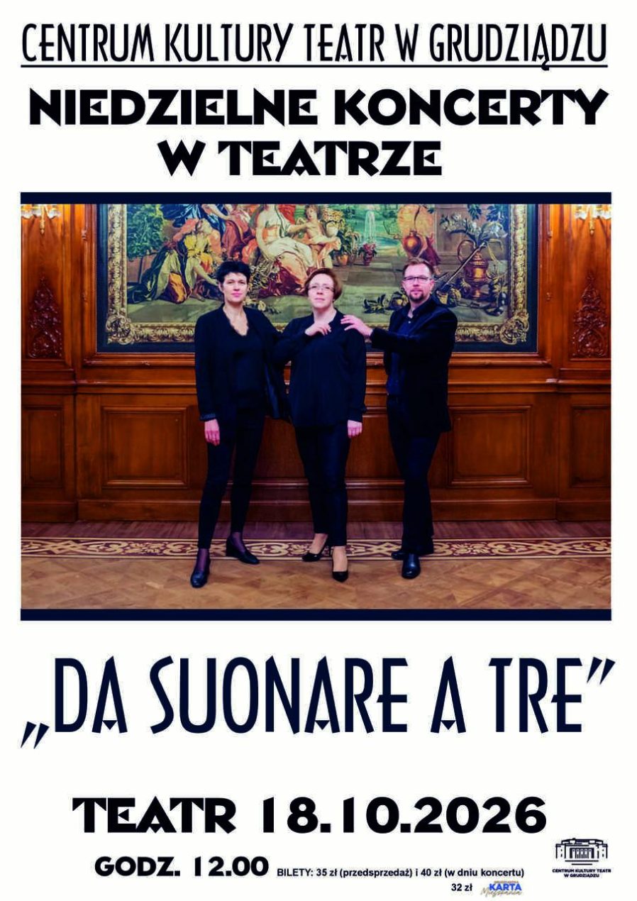 Ilustracja artykułu: Koncert Niedzielny „Da suonare a Tre”