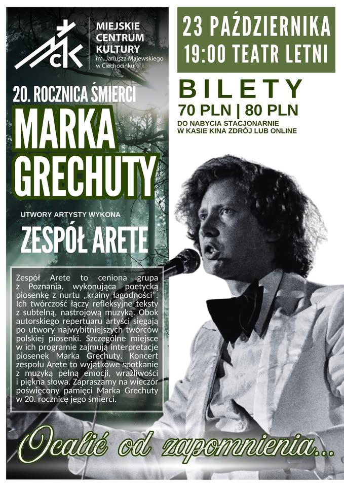 Ilustracja artykułu: 20 lat bez Marka Grechuty –