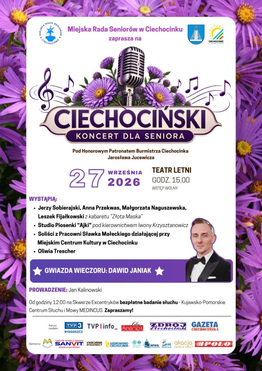 Ilustracja do wpisu: Koncert dla Seniora