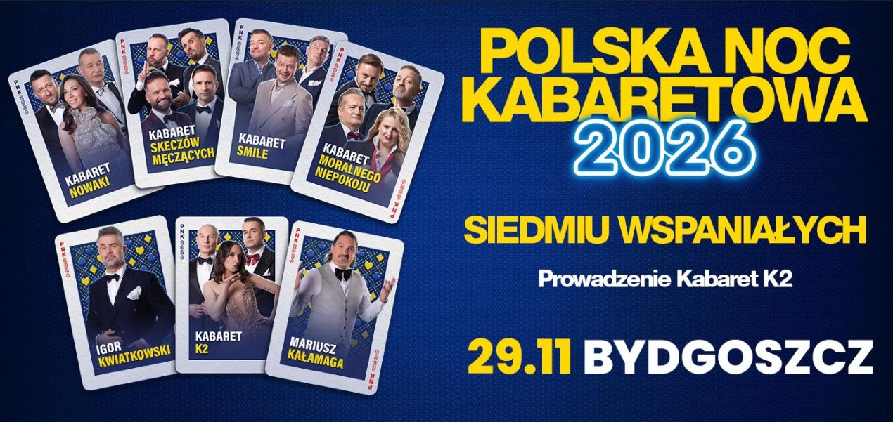 Ilustracja artykułu: Polska Noc Kabaretowa 2026 „Siedmiu Wspaniałych”