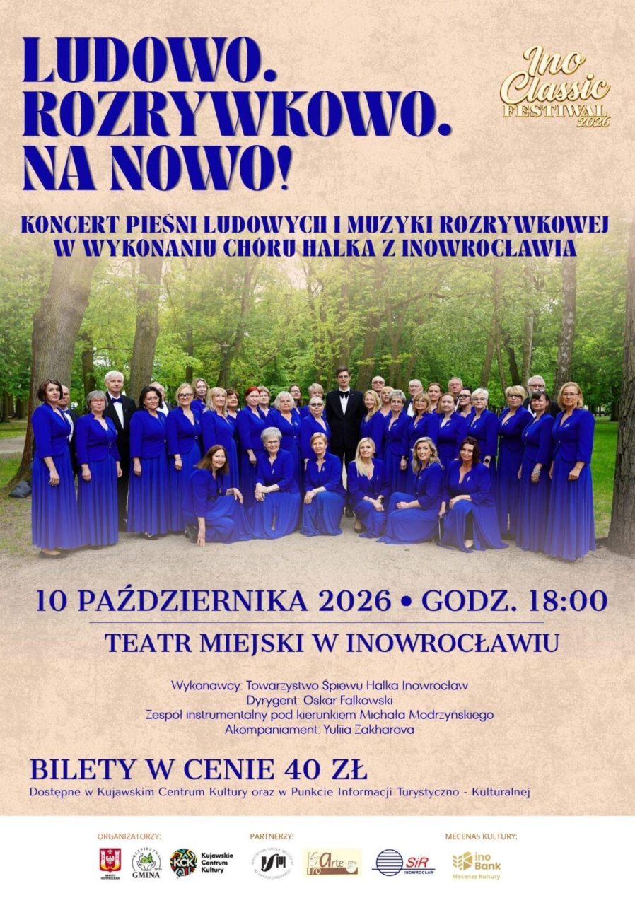 Ilustracja do wpisu: Koncert pieśni ludowych i muzyki rozrywkowej
