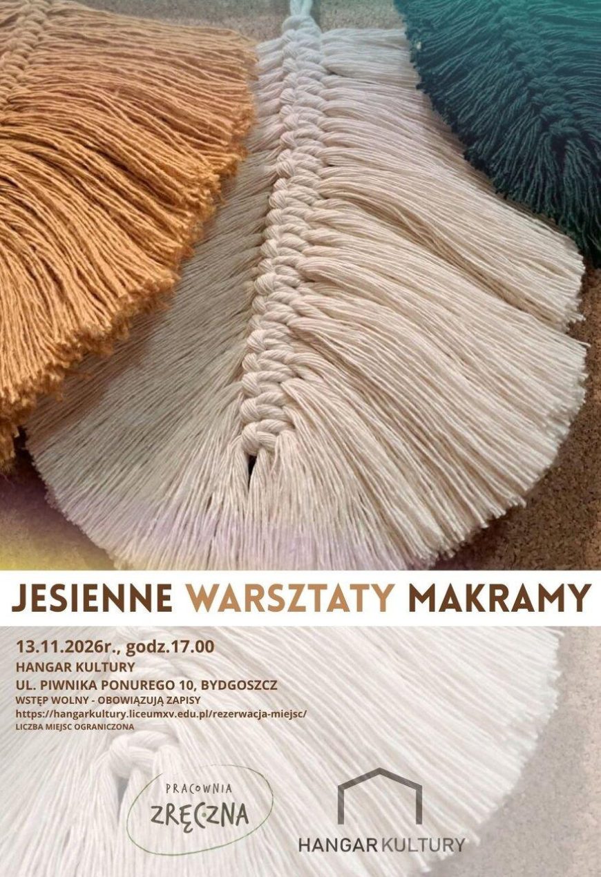 Ilustracja artykułu: Jesienne warsztaty makramy