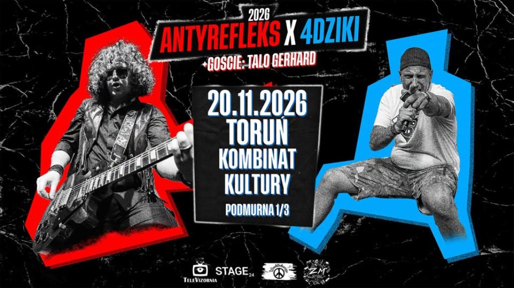 Ilustracja artykułu: AntyRefleks i 4dziki + goście: TaloGerhard