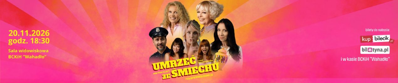 Ilustracja artykułu: Umrzeć ze śmiechu / spektakl