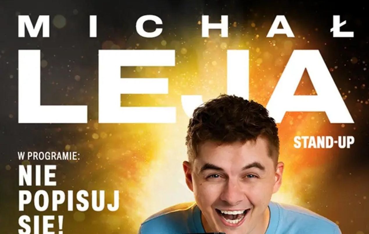 Ilustracja artykułu: Stand-up – Michał Leja „Nie popisuj