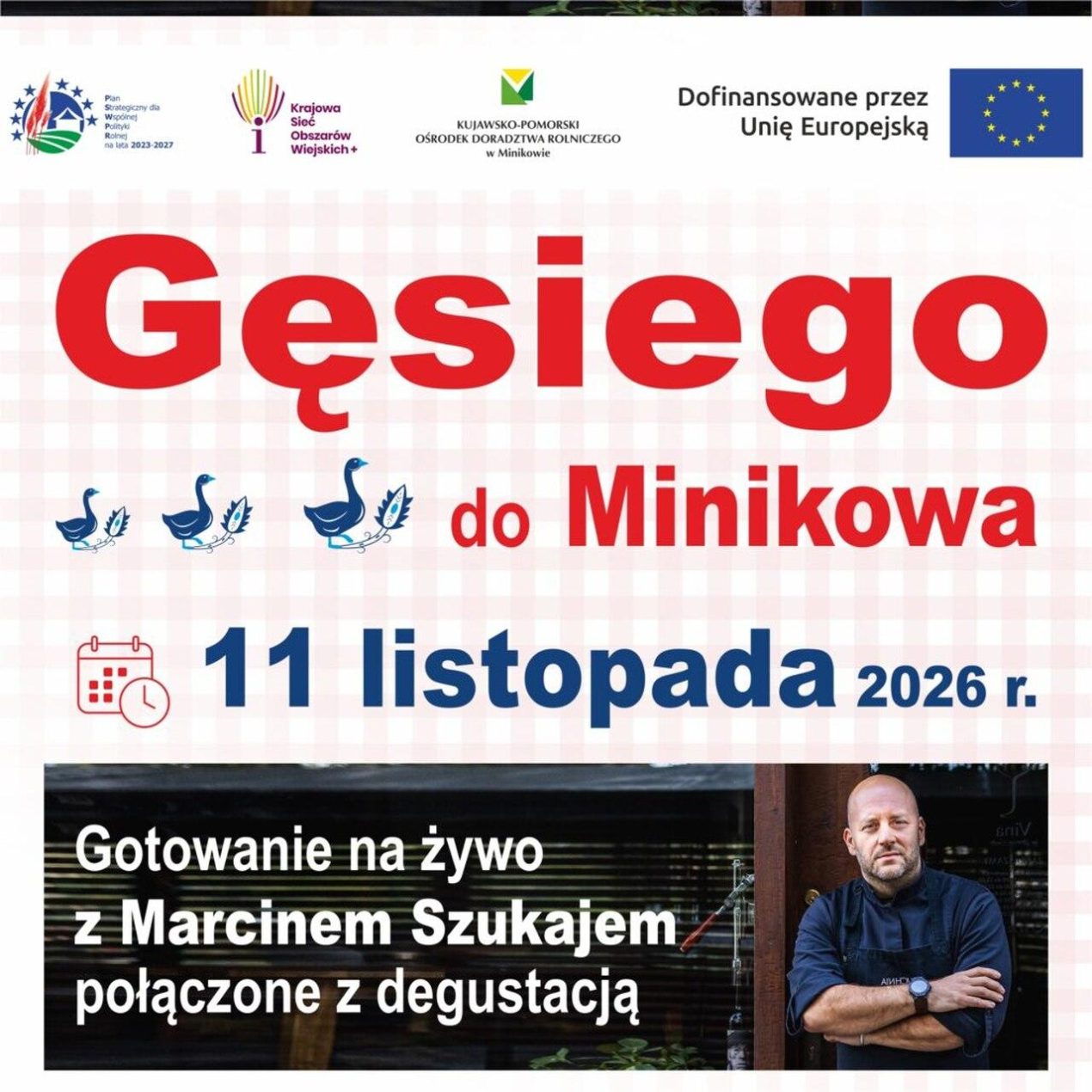 Ilustracja do wpisu: Gotowanie na żywo z Marcinem Szukajem